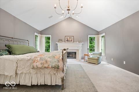Bedroom at 811 Pebble Brook Place, Noblesville, IN
