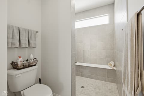 Primary bathroom at 14892 Higgins Drive, Westfield, IN