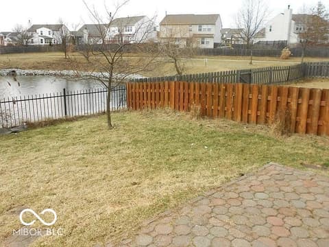 Yard at 16776 Greensboro Drive, Westfield, IN