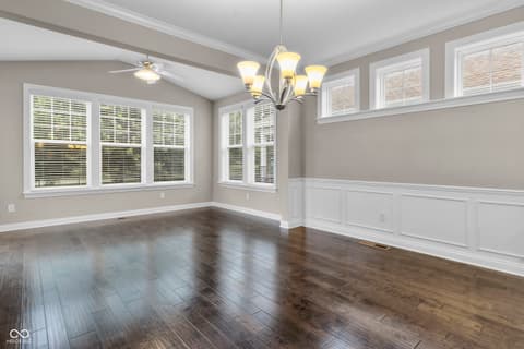 Dining room at 15429 Slateford Road, Noblesville, IN