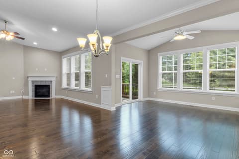 Living room at 15429 Slateford Road, Noblesville, IN