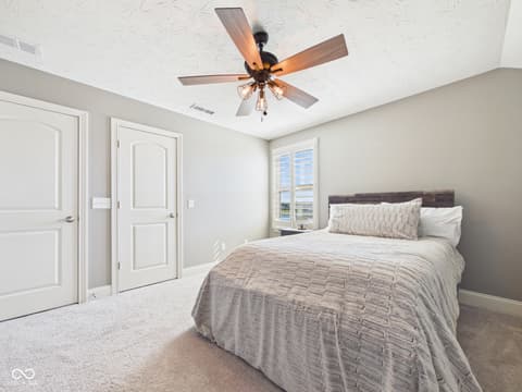 Bedroom at 6842 Bladstone Road, Noblesville, IN