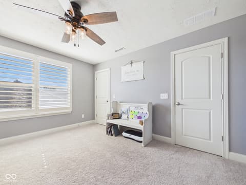 Bedroom at 6842 Bladstone Road, Noblesville, IN