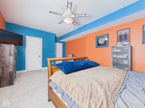Bedroom at 6842 Bladstone Road, Noblesville, IN