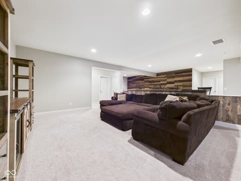 Basement at 6842 Bladstone Road, Noblesville, IN