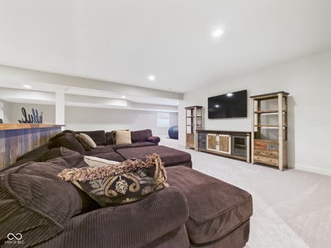 Basement at 6842 Bladstone Road, Noblesville, IN