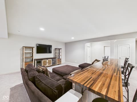Basement at 6842 Bladstone Road, Noblesville, IN