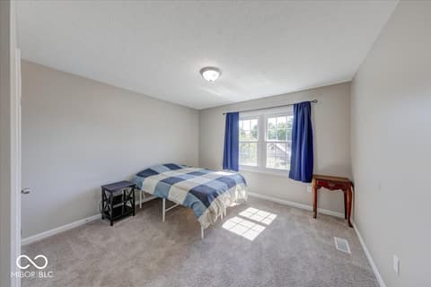Bedroom at 4847 Ashbrook Drive, Noblesville, IN