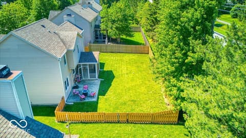 Aerial view at 4847 Ashbrook Drive, Noblesville, IN