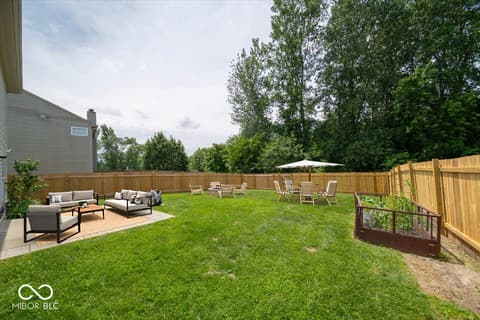 Yard at 15427 Outside Trail, Noblesville, IN